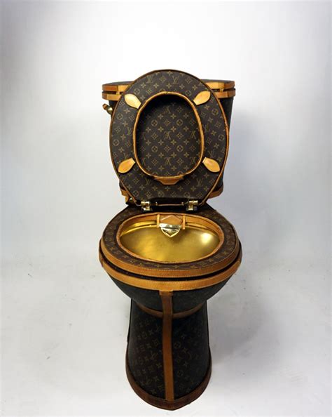 Louis Vuitton Toilet by Artist Illma Gore 